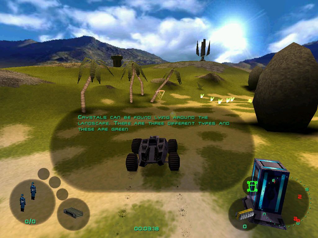 Infestation (Windows) screenshot: Come here, crystals!
