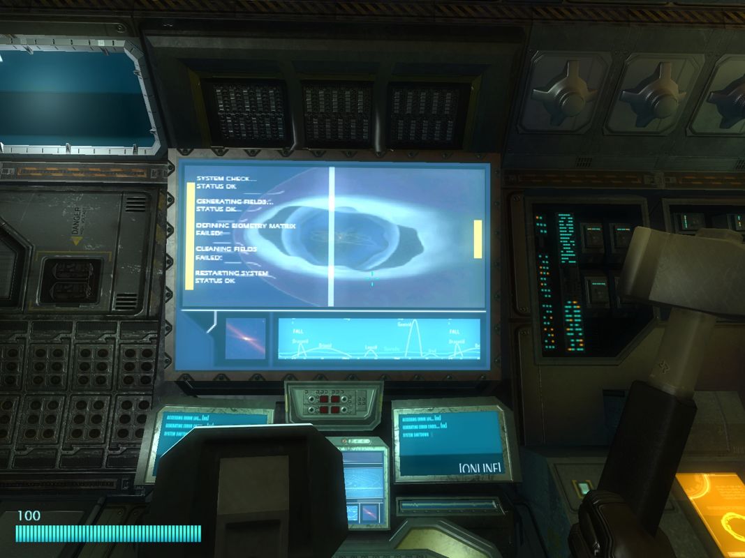 Alpha Prime (Windows) screenshot: Your first sight of Alpha Prime