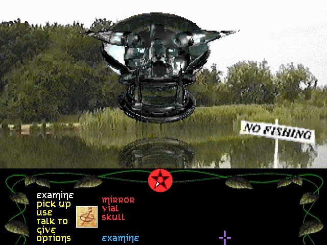 Detritus: The Daemons Quest (DOS) screenshot: Water demon