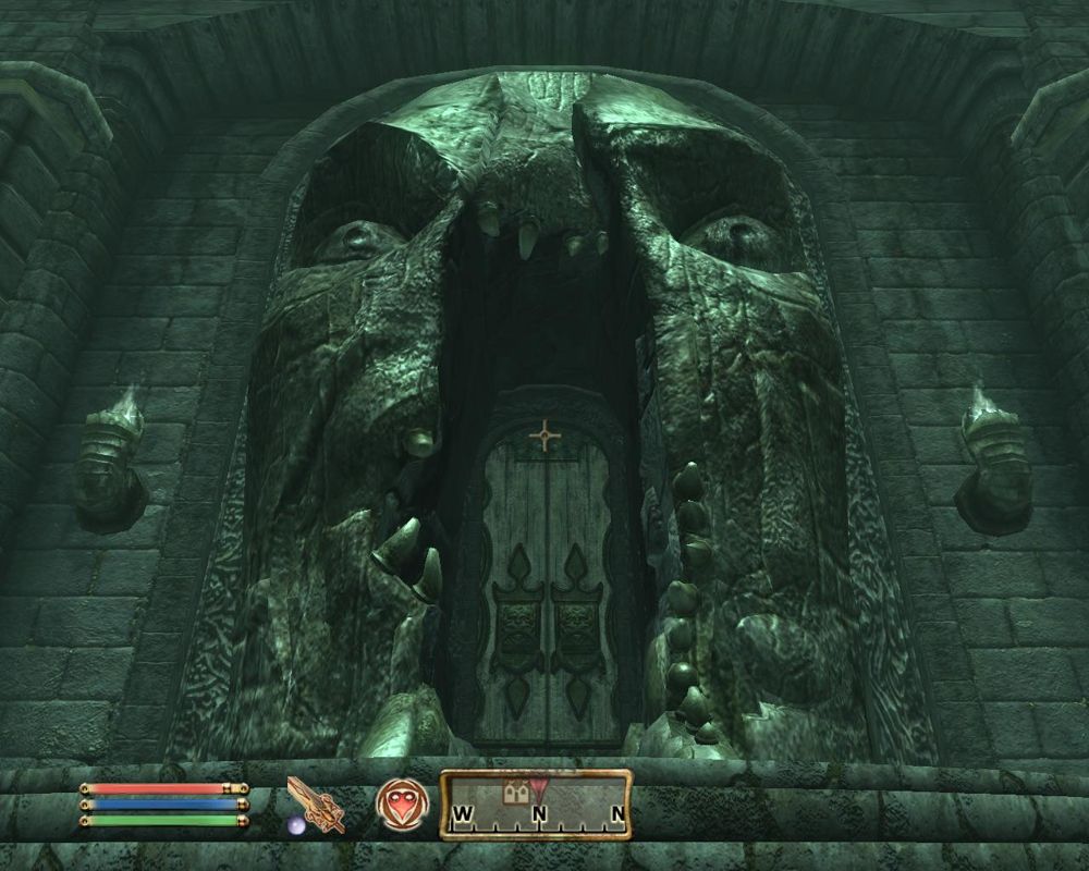 The Elder Scrolls IV: Shivering Isles (Windows) screenshot: Gate to Bliss.