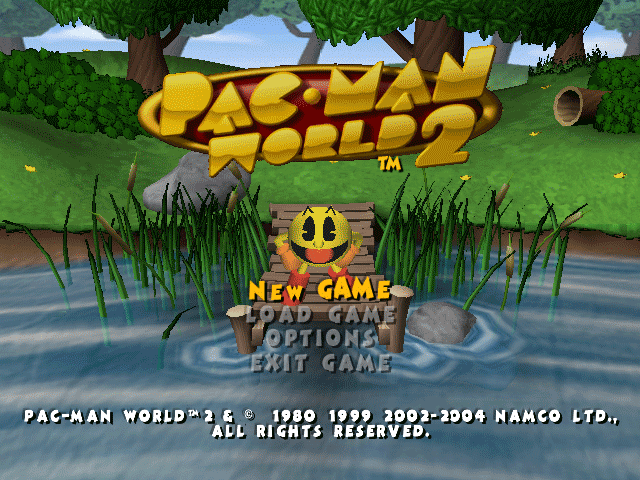 Pac-Man World 2 (Windows) screenshot: Options
