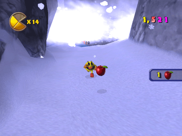 Pac-Man World 2 (Windows) screenshot: Run, Pac-Man, Run!