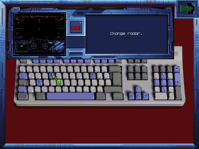 The Last Dynasty (Windows 3.x) screenshot: Keyboard help