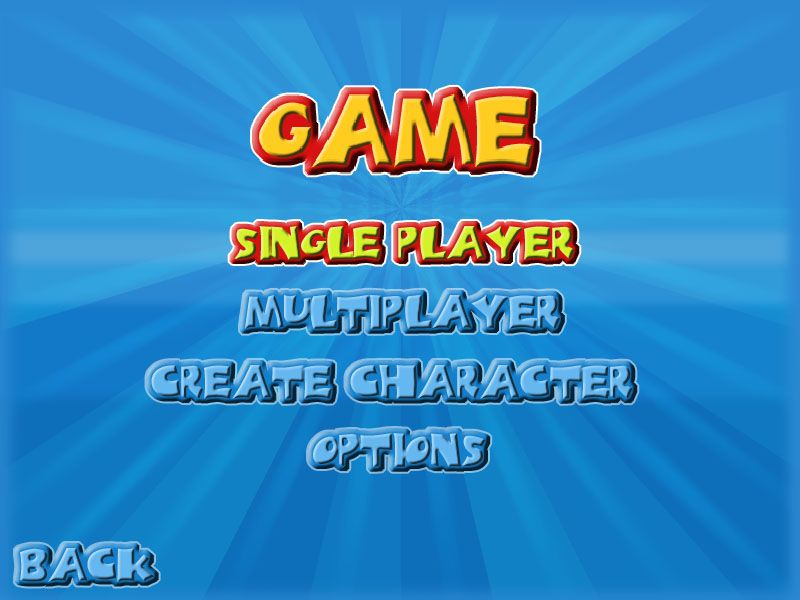 Brainstorm: The Game Show (Windows) screenshot: Main menu