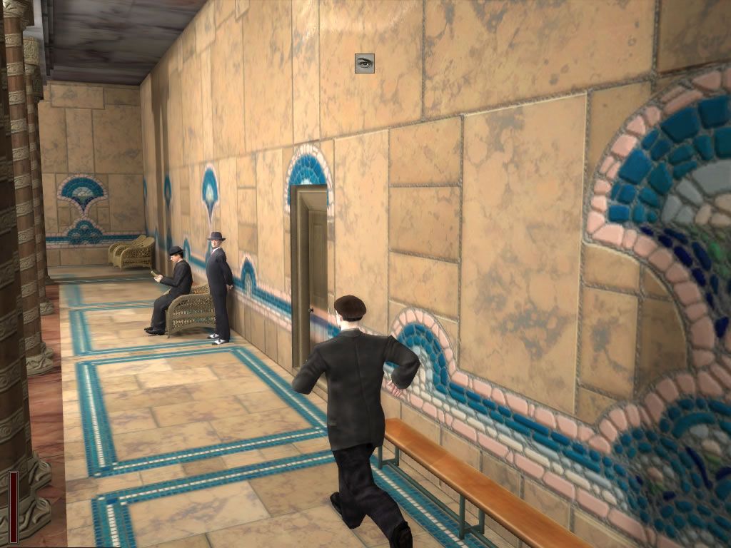 Death to Spies (Windows) screenshot: Let's see if they will let me in.