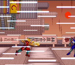 Doomsday Warrior (SNES) screenshot: Power Punch!