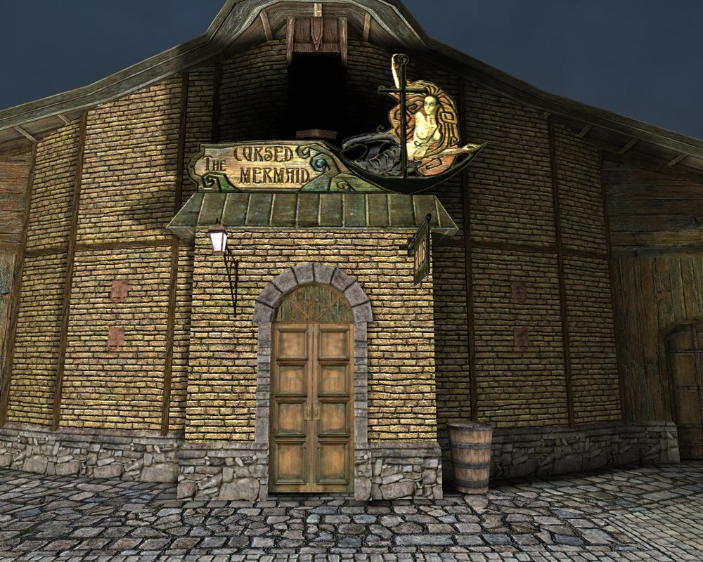 Sherlock Holmes: The Awakened (Windows) screenshot: An English marine pub