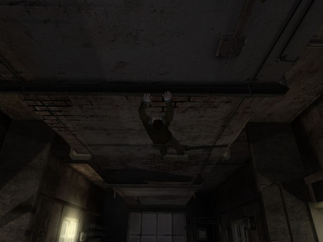 Obscure: The Aftermath (Windows) screenshot: If you can't go through the front door - take the roof.