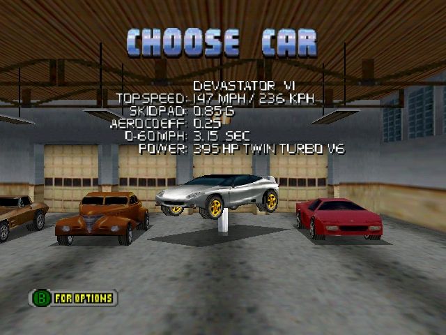 Screenshot of Cruis'n USA (Nintendo 64, 1994) - MobyGames