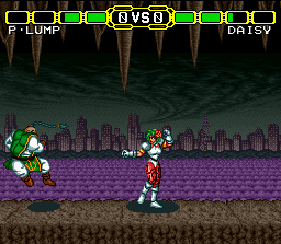 Doomsday Warrior (SNES) screenshot: Out of my way!