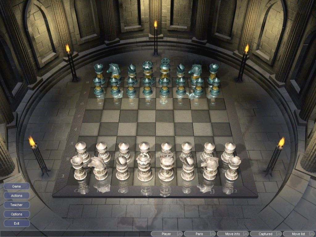 Screenshot of Hoyle Majestic Chess (Windows, 2003) MobyGames