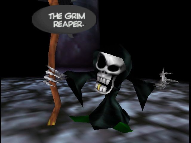 Conker's Bad Fur Day (Nintendo 64) screenshot: Meet Gregg