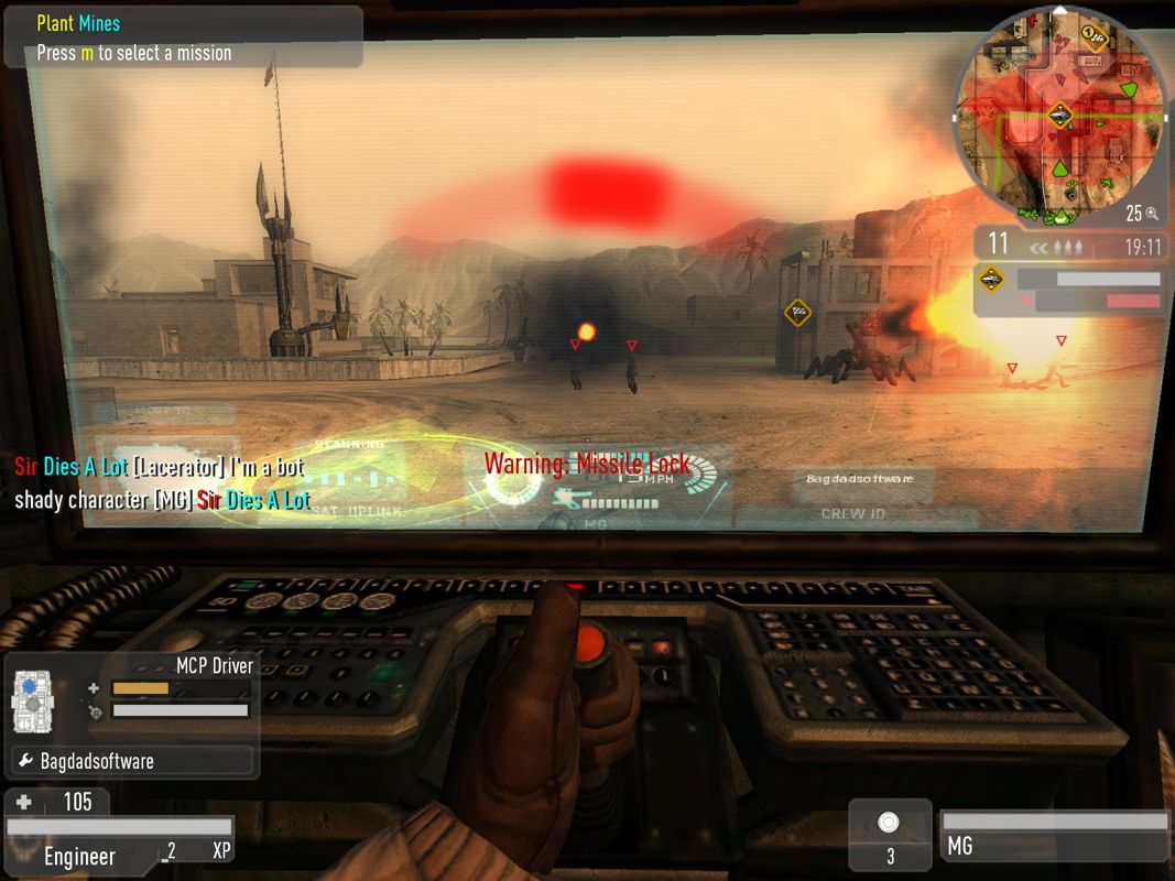 Enemy Territory: Quake Wars (Windows) screenshot: I'm under heavy fire.