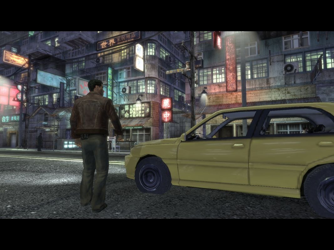 Stranglehold (Windows) screenshot: Tequila walks to his first assignment.