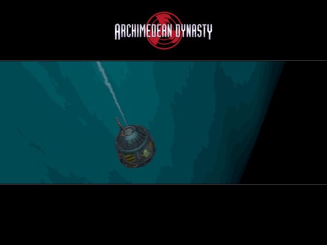 Archimedean Dynasty (DOS) screenshot: And here it's - you are outta your ship.