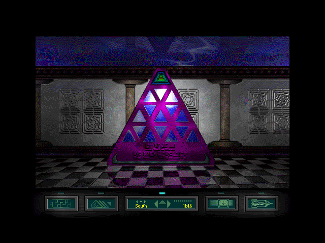 Ray Bradbury's The Martian Chronicles Adventure Game (Windows 3.x) screenshot: A puzzle