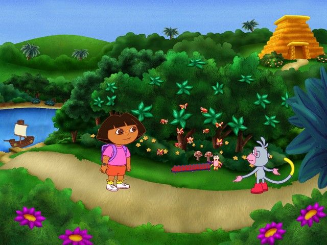 Screenshot Of Dora The Explorer Lost City Adventure Windows 2002 Mobygames 9376