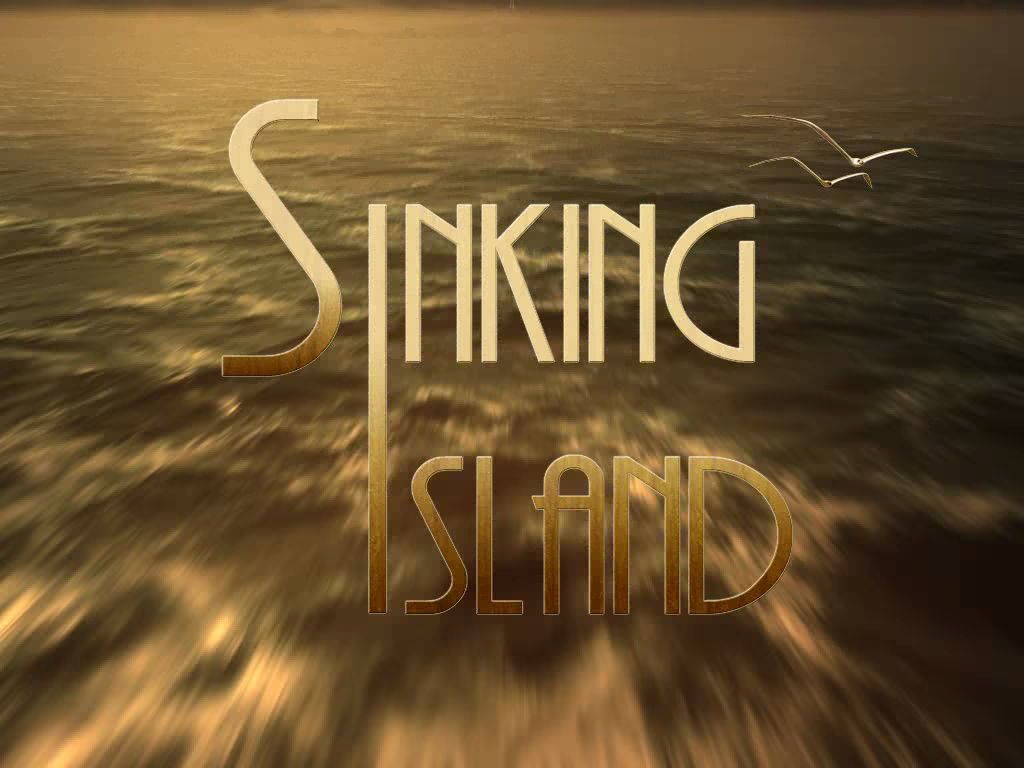 Sinking Island (Windows) screenshot: Title screen