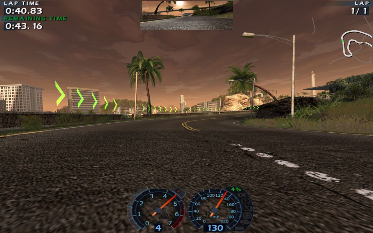 World Racing 2 (Windows) screenshot: Bumper camera