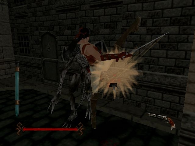 Nightmare Creatures (Nintendo 64) screenshot: Feet of Fury