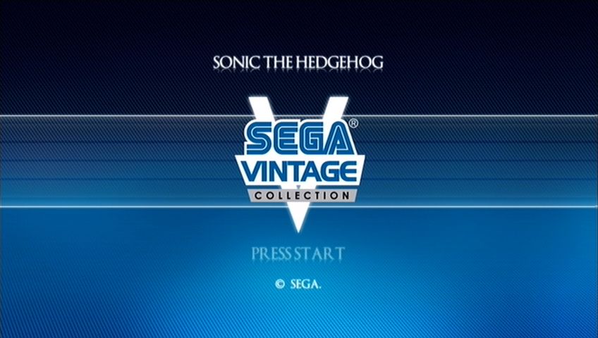 Sonic the Hedgehog (Xbox 360) screenshot: Title screen