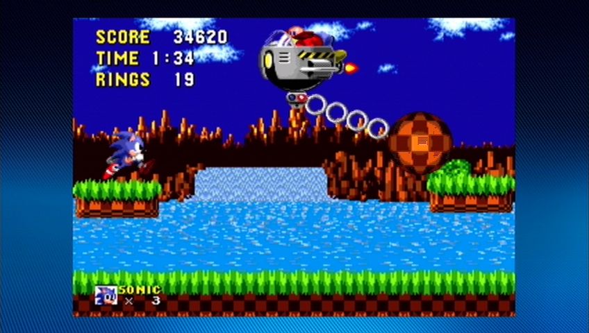 Sonic the Hedgehog (Xbox 360) screenshot: Dr. Robotnik is out to get Sonic with his wrecking ball.