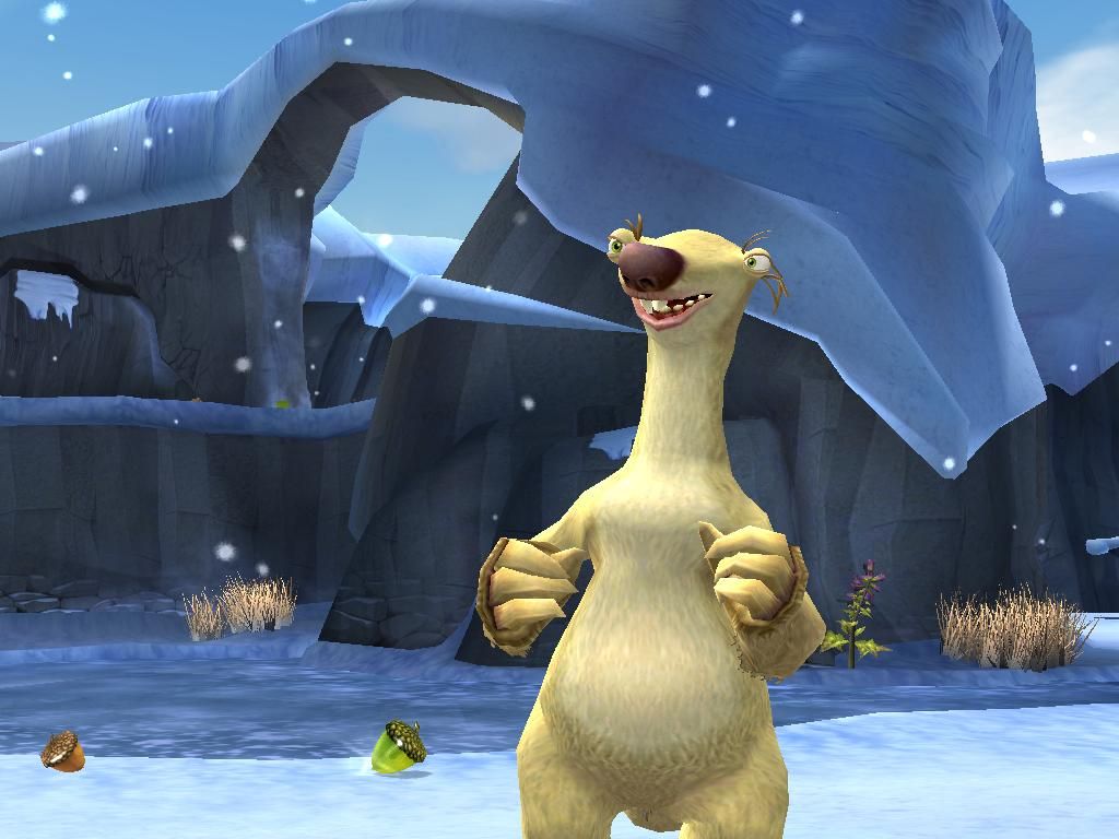 Ice Age 2: The Meltdown (Windows) screenshot: Introducing Sid.