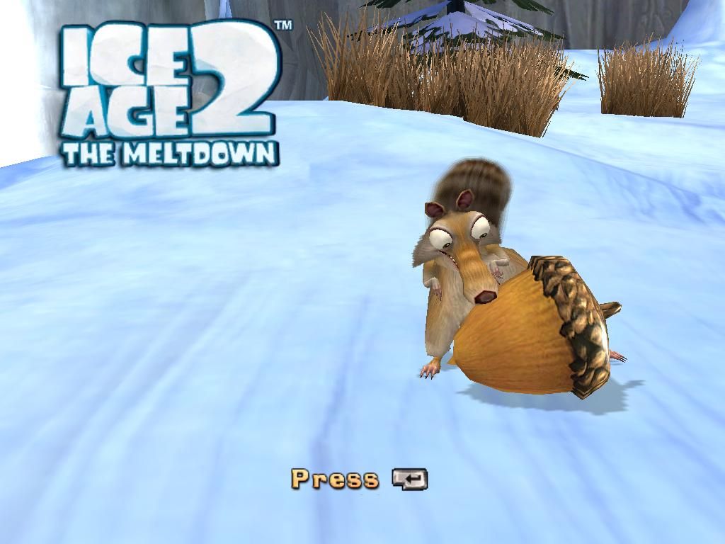 Ice Age 2: The Meltdown (Windows) screenshot: Title screen