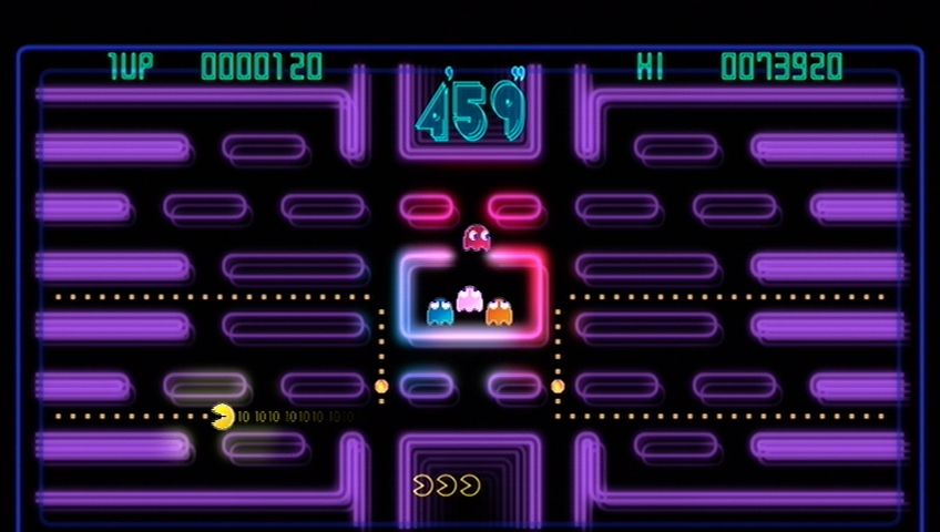 Pac-Man: Championship Edition (Xbox 360) screenshot: Extra mode 1