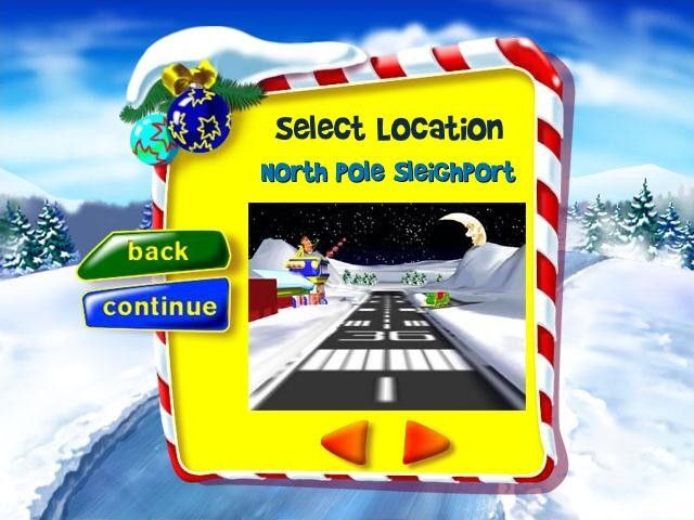 Elf Bowling: Bocce Style (Windows) screenshot: Where will you play, what location?