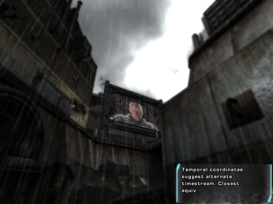 TimeShift (Windows) screenshot: Welcome to City 17...oh wrong game. Sorry!