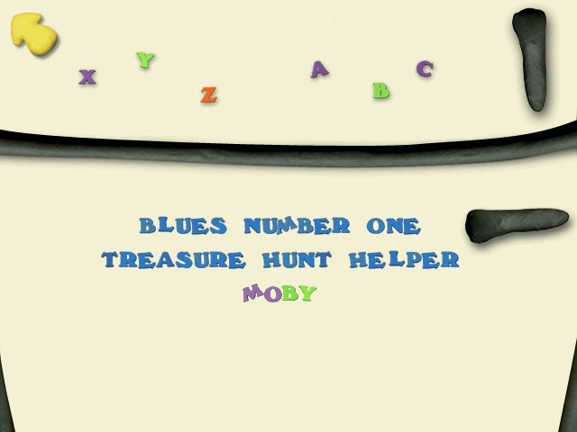 Blue's Clues: Blue's Treasure Hunt (Windows) screenshot: Humongous sure knows how to reward the player!