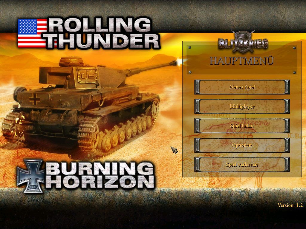 Blitzkrieg: Anthology (Windows) screenshot: Anthology Add-Ons - Main Menu