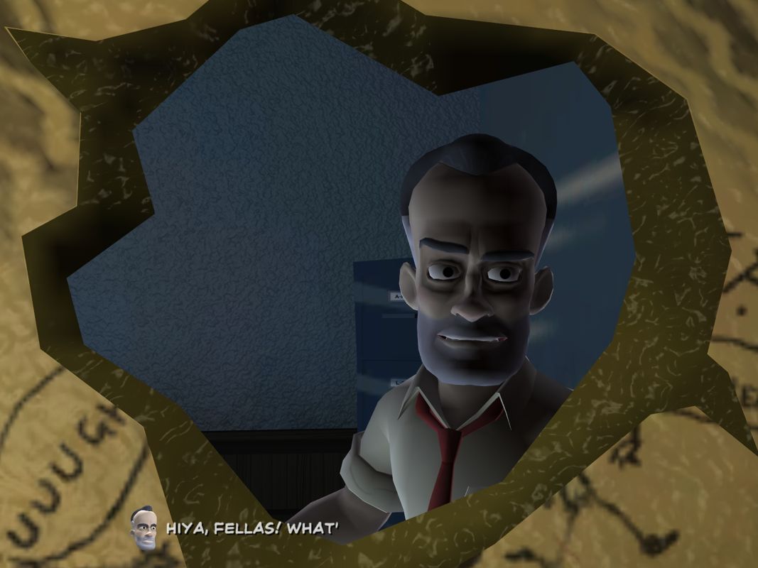 Sam & Max: Season Two - Episode 1: Ice Station Santa (Windows) screenshot: Yes, it's Flint!
