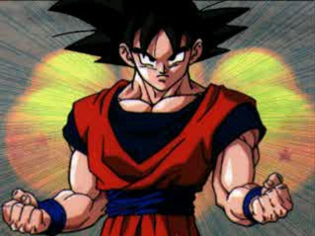 Dragon Ball Z: Idainaru Dragon Ball Densetsu (PlayStation) screenshot: Intro-Goku