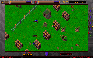 Theatre of Death (DOS) screenshot: Wow, something nasty happened here
