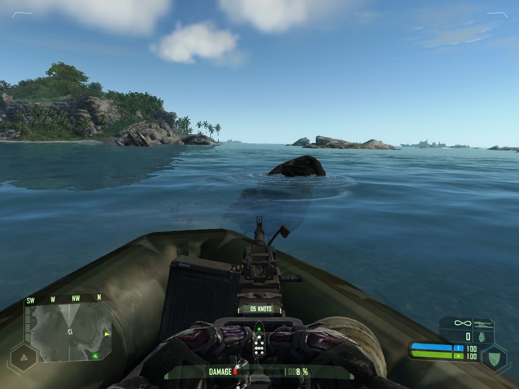 Crysis (Windows) screenshot: That's what you get if you attack me!