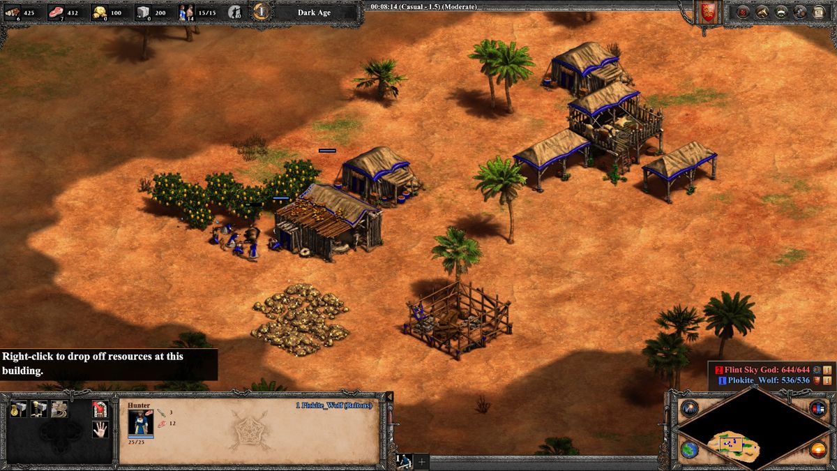 Screenshot of Age of Empires II Definitive Edition (Windows, 2019