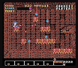 Screenshot of UFO Senshi Yoko Chan (Arcade, 1988) - MobyGames