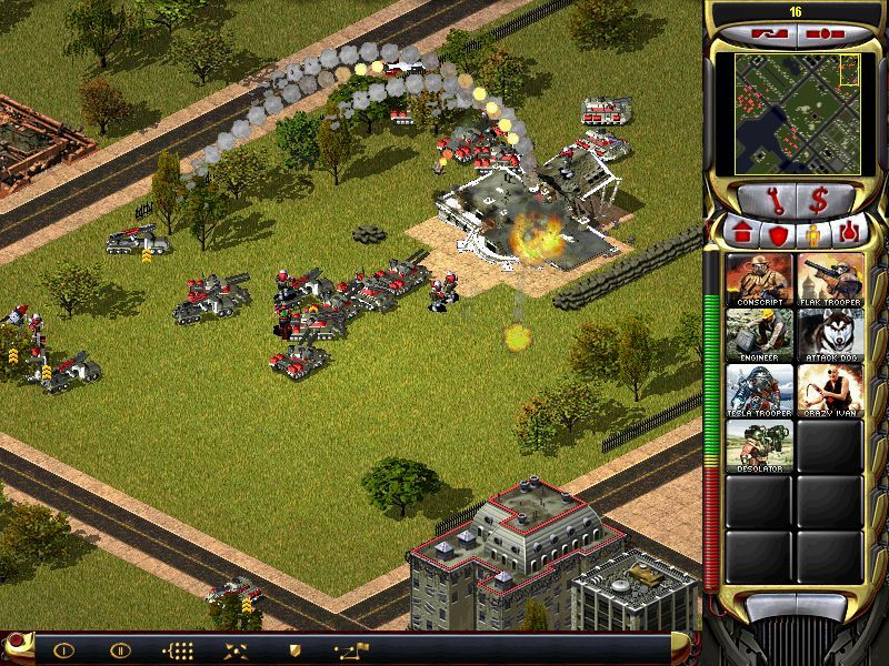 Screenshot of Command & Conquer: Alert 2 (Windows, 2000) MobyGames
