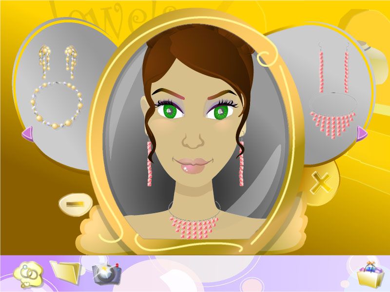 My Fantasy Wedding (Windows) screenshot: Deciding on other jewelry accessories