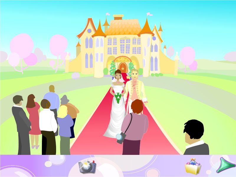 My Fantasy Wedding (Windows) screenshot: The payoff -- finally getting married