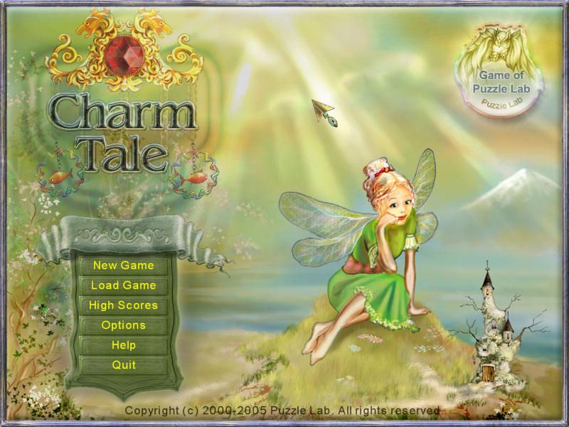 Charm Tale (Windows) screenshot: Title Screen