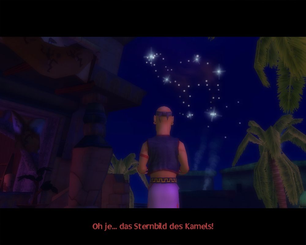 Ankh: Battle of the Gods (Windows) screenshot: The star sign of the camel has appeared.