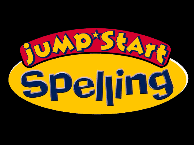 JumpStart Spelling (Windows) screenshot: Title screen