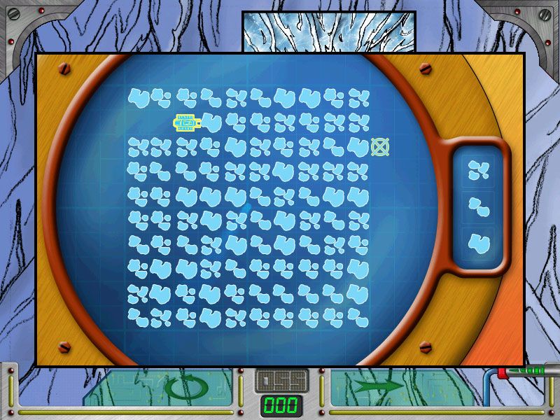 Spy Kids Learning Adventures: Mission: The Nightmare Machine (Windows) screenshot: The Ice Tunnels game