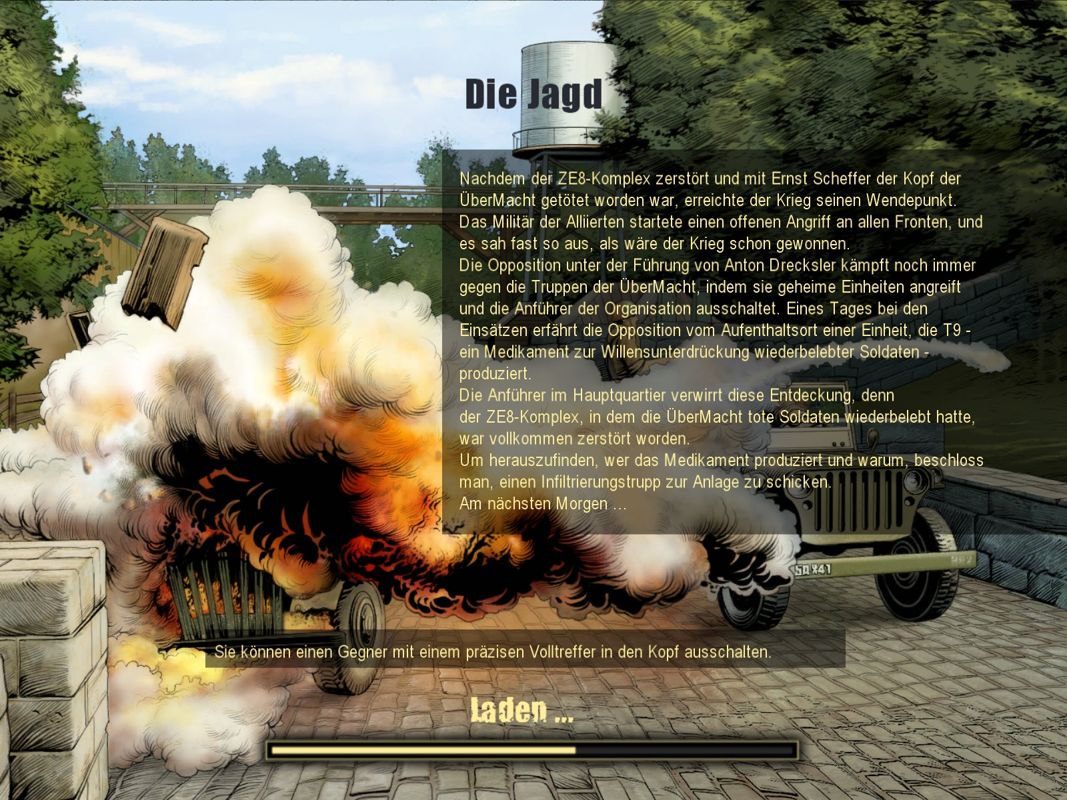 Crimes of War (Windows) screenshot: Loading screen