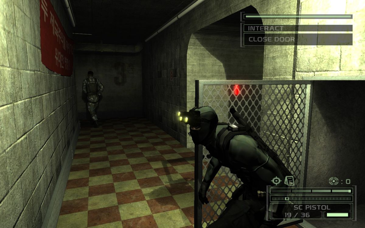 Screenshot of Tom Clancy's Splinter Cell: Chaos Theory (Windows