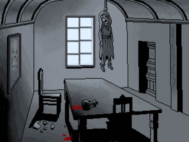 Speculum Mortis (Windows) screenshot: Spooky dining room
