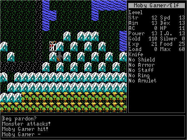 The Rescue of Lorri in Lorrinitron (DOS) screenshot: Hey! Howcome he can target diagonally but I can't?
